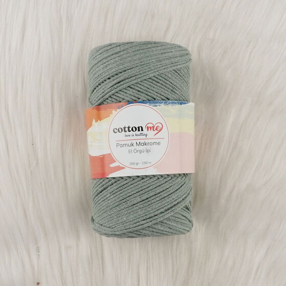 COTTON ME COTTON MACROME HAND KNITTING YARN 250 GR 150 M.