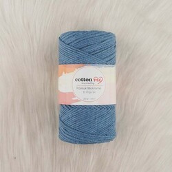 COTTON ME COTTON MACROME HAND KNITTING YARN 250 GR 150 M. - Thumbnail