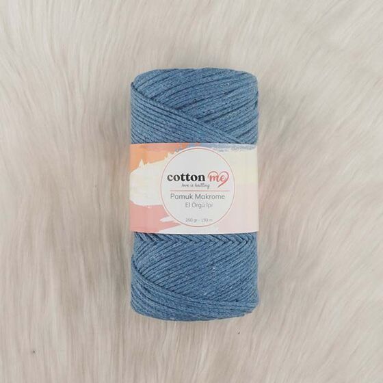 COTTON ME COTTON MACROME HAND KNITTING YARN 250 GR 150 M.