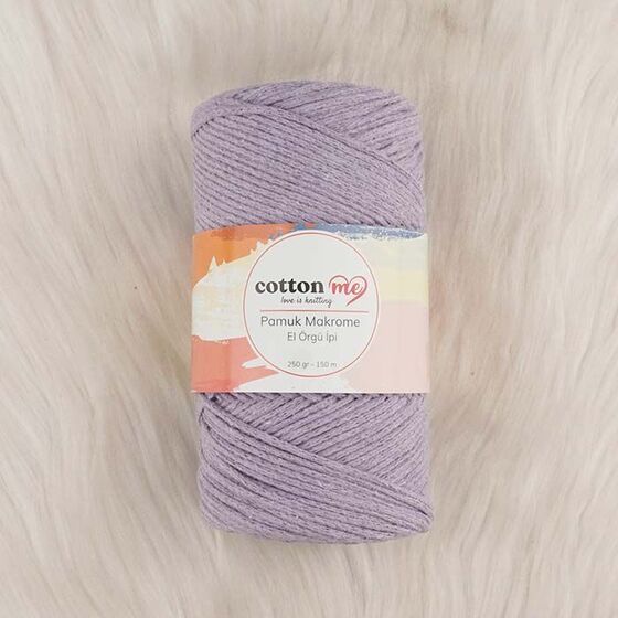 COTTON ME COTTON MACROME HAND KNITTING YARN 250 GR 150 M.