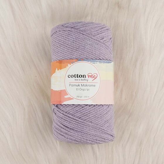 COTTON ME COTTON MACROME HAND KNITTING YARN 250 GR 150 M.