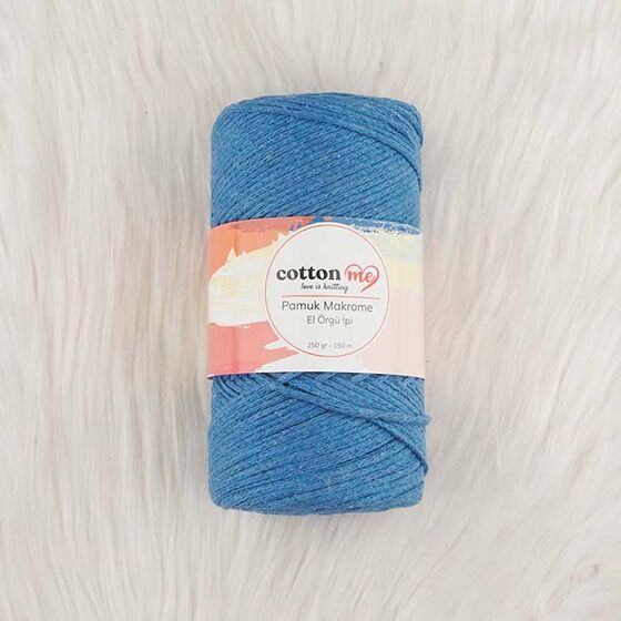 COTTON ME COTTON MACROME HAND KNITTING YARN 250 GR 150 M.