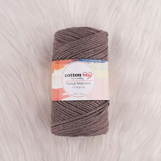 COTTON ME COTTON MACROME HAND KNITTING YARN 250 GR 150 M.