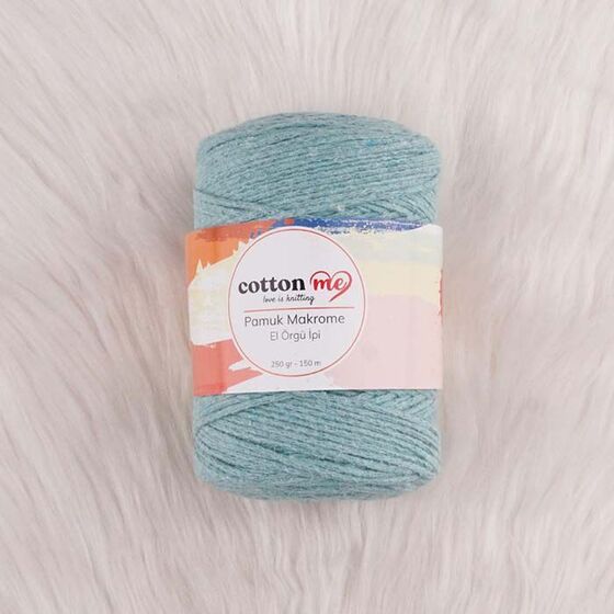 COTTON ME COTTON MACROME HAND KNITTING YARN 250 GR 150 M.