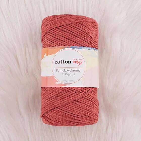 COTTON ME COTTON MACROME HAND KNITTING YARN 250 GR 150 M.