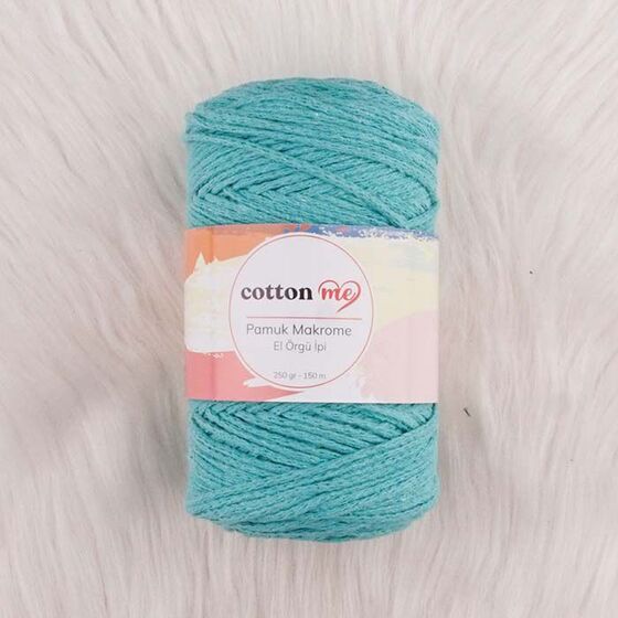 COTTON ME COTTON MACROME HAND KNITTING YARN 250 GR 150 M.