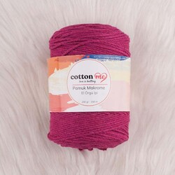 COTTON ME COTTON MACROME HAND KNITTING YARN 250 GR 150 M. - Thumbnail