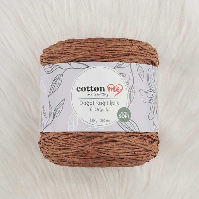 Cotton Me Doğal Kağıt İplik 250 G.260 Mt.