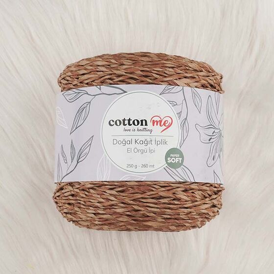 COTTON ME NATURAL PAPER YARN 250 G.260 MT.