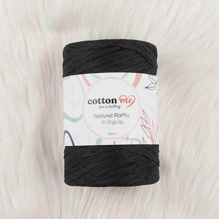 Cotton Me Naturel Raffia Kağıt İplik 260 M.