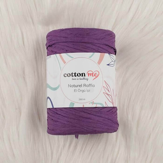COTTON ME NATUREL RAFFİA KAĞIT İPLİK 260 M.