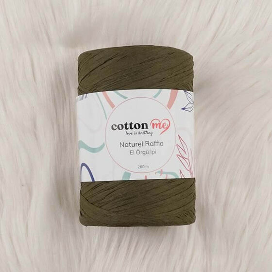 COTTON ME NATUREL RAFFİA KAĞIT İPLİK 260 M.