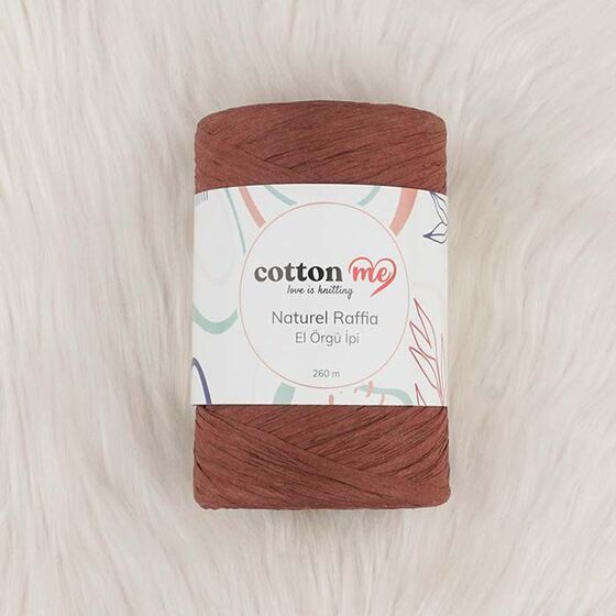 COTTON ME NATUREL RAFFİA KAĞIT İPLİK 260 M.