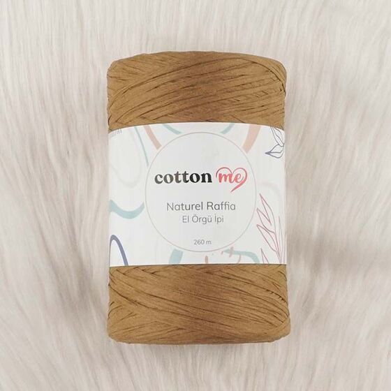 COTTON ME NATUREL RAFFİA KAĞIT İPLİK 260 M.
