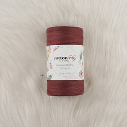 COTTON ME NATUREL RAFFİA KAĞIT İPLİK EL ÖRGÜ İPİ 100 GR.175 MT. - Thumbnail