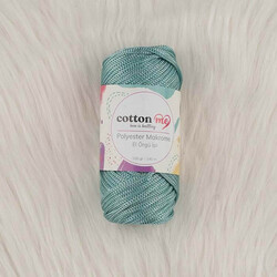 COTTON ME POLYESTER MACROME HAND KNITTING YARN 100 GR 140 M. - Thumbnail