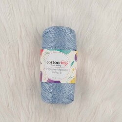 COTTON ME POLYESTER MACROME HAND KNITTING YARN 100 GR 140 M. - Thumbnail