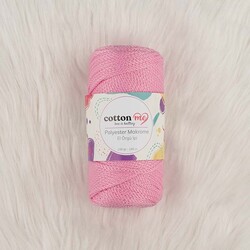 COTTON ME POLYESTER MACROME HAND KNITTING YARN 100 GR 140 M. - Thumbnail