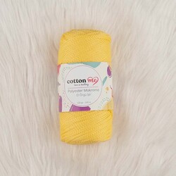 COTTON ME POLYESTER MACROME HAND KNITTING YARN 100 GR 140 M. - Thumbnail