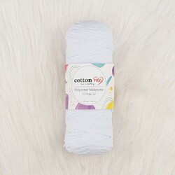 COTTON ME POLYESTER MACROME HAND KNITTING YARN 100 GR 140 M. - Thumbnail