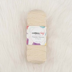 COTTON ME POLYESTER MACROME HAND KNITTING YARN 100 GR 140 M. - Thumbnail