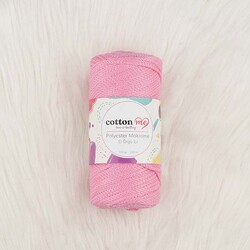 COTTON ME POLYESTER MACROME HAND KNITTING YARN 100 GR 140 M. - Thumbnail