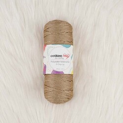 COTTON ME POLYESTER MACROME HAND KNITTING YARN 100 GR 140 M. - Thumbnail