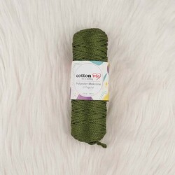 COTTON ME POLYESTER MACROME HAND KNITTING YARN 100 GR 140 M. - Thumbnail