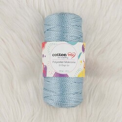 COTTON ME POLYESTER MACROME HAND KNITTING YARN 100 GR 140 M. - Thumbnail