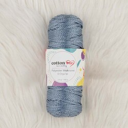 COTTON ME POLYESTER MACROME HAND KNITTING YARN 100 GR 140 M. - Thumbnail