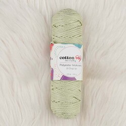 COTTON ME POLYESTER MACROME HAND KNITTING YARN 100 GR 140 M. - Thumbnail