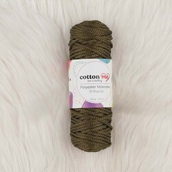 COTTON ME POLYESTER MACROME HAND KNITTING YARN 100 GR 140 M. - Thumbnail