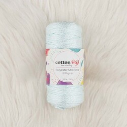 COTTON ME POLYESTER MACROME HAND KNITTING YARN 100 GR 140 M. - Thumbnail