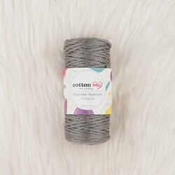 COTTON ME POLYESTER MACROME HAND KNITTING YARN 100 GR 140 M. - Thumbnail