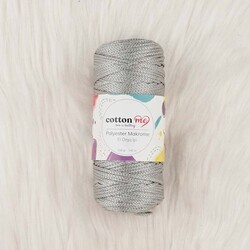 COTTON ME POLYESTER MACROME HAND KNITTING YARN 100 GR 140 M. - Thumbnail