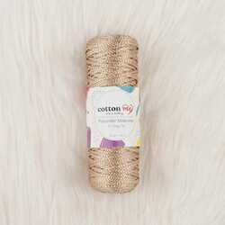 COTTON ME POLYESTER MACROME HAND KNITTING YARN 100 GR 140 M. - Thumbnail