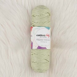 COTTON ME POLYESTER MACROME HAND KNITTING YARN 100 GR 140 M. - Thumbnail