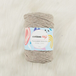 COTTON ME SCROLLABLE MACROME THREAD 25 LAYERS 3 MM.250 GR. - Thumbnail