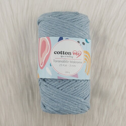 COTTON ME SCROLLABLE MACROME THREAD 25 LAYERS 3 MM.250 GR. - Thumbnail