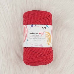 COTTON ME SCROLLABLE MACROME THREAD 25 LAYERS 3 MM.250 GR. - Thumbnail