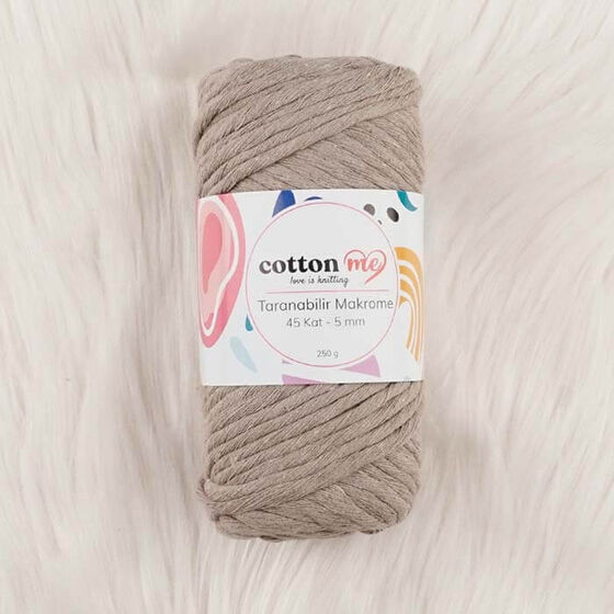 COTTON ME SCROLLABLE MACROME THREAD 45 LAYERS 5 MM.250 GR.