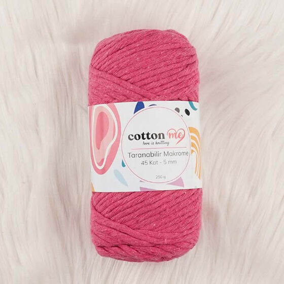 COTTON ME SCROLLABLE MACROME THREAD 45 LAYERS 5 MM.250 GR.