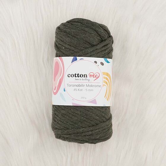 COTTON ME SCROLLABLE MACROME THREAD 45 LAYERS 5 MM.250 GR.