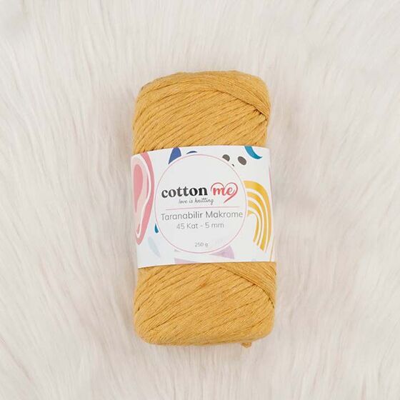 COTTON ME SCROLLABLE MACROME THREAD 45 LAYERS 5 MM.250 GR.