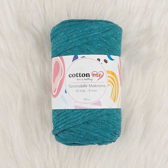 COTTON ME SCROLLABLE MACROME THREAD 45 LAYERS 5 MM.250 GR.