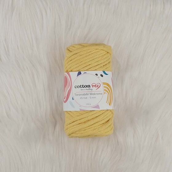 COTTON ME SCROLLABLE MACROME THREAD 45 LAYERS 5 MM.250 GR.