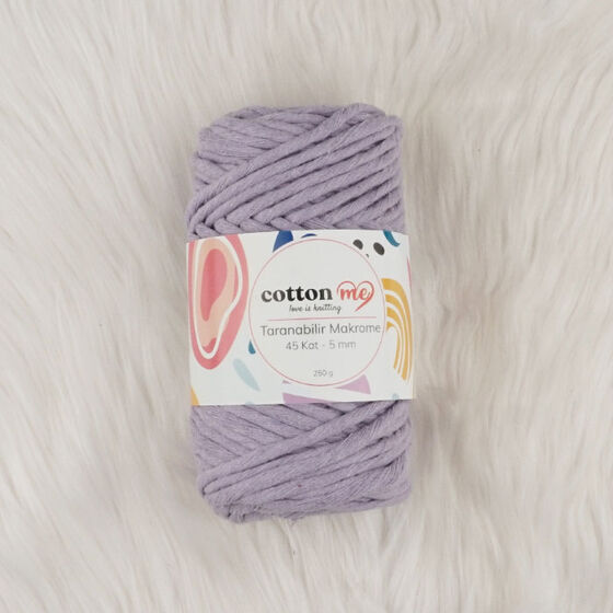 COTTON ME SCROLLABLE MACROME THREAD 45 LAYERS 5 MM.250 GR.