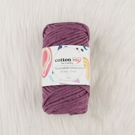 COTTON ME SCROLLABLE MACROME THREAD 45 LAYERS 5 MM.250 GR.