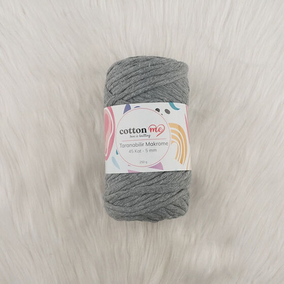 COTTON ME SCROLLABLE MACROME THREAD 45 LAYERS 5 MM.250 GR.