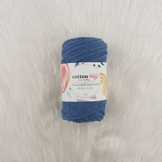 COTTON ME SCROLLABLE MACROME THREAD 45 LAYERS 5 MM.250 GR.